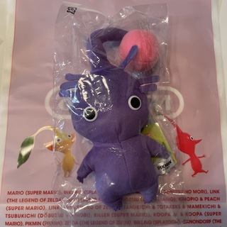 新品 ピクミン ぬいぐるみ 紫ピクミン 三英貿易　紫  PK08(キャラクターグッズ)