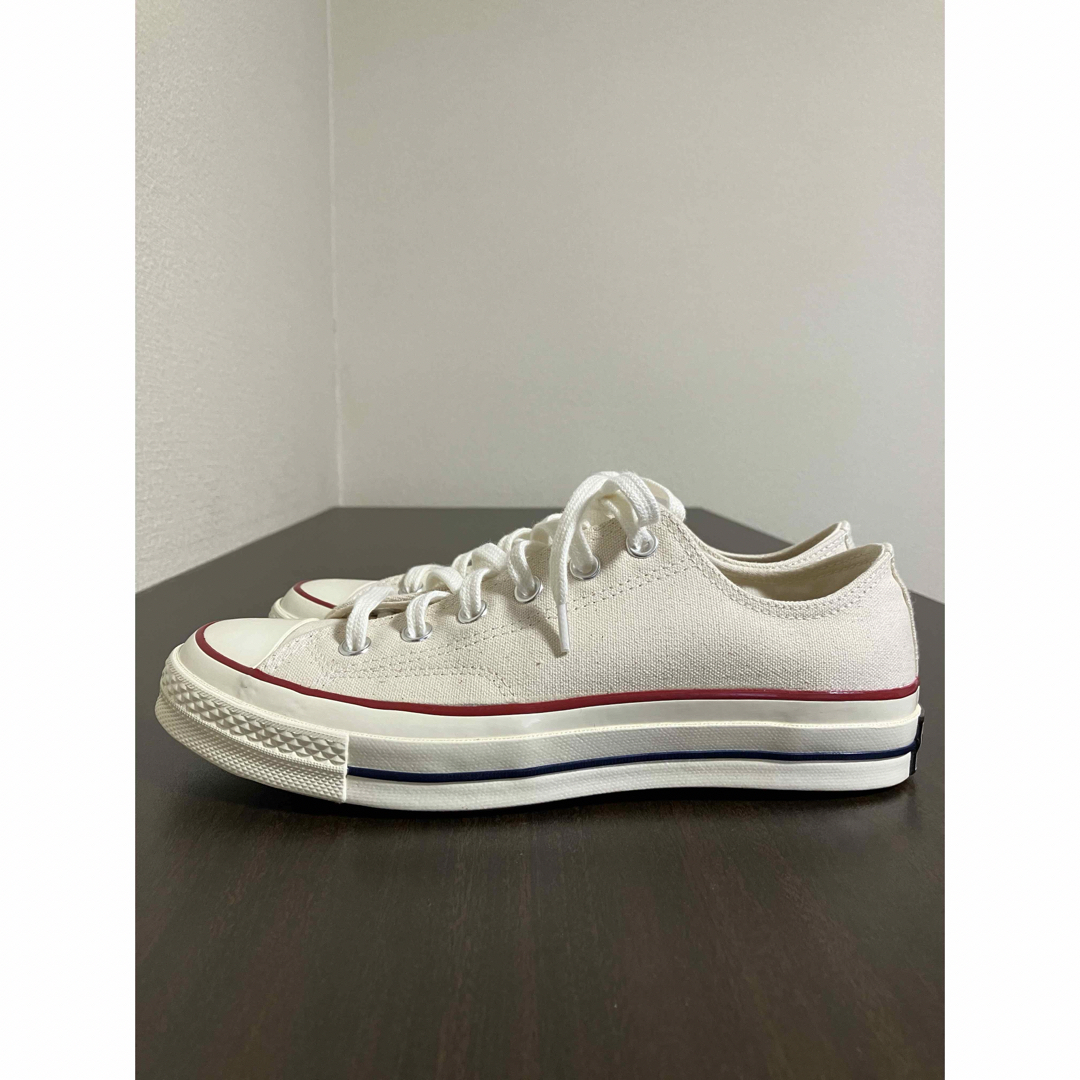 CONVERSE - コンバース チャックテイラー ローカット 生成り 25.5cm