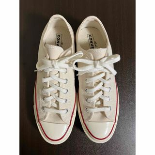 コンバース(CONVERSE)のコンバース チャックテイラー ローカット 生成り 25.5cm CT70未使用(スニーカー)