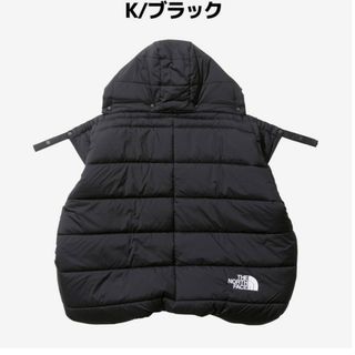 ザノースフェイス(THE NORTH FACE)の【新品未使用】ノースフェイス シェルブランケット　ブラック(おくるみ/ブランケット)