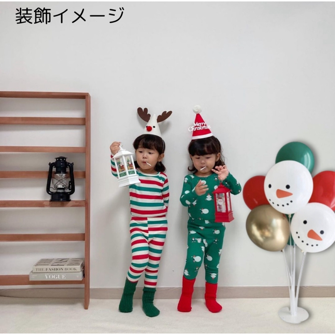 クリスマス バルーン 誕生日 飾り付け サンタ 雪だるま くすみカラー レトロ ハンドメイドのインテリア/家具(インテリア雑貨)の商品写真