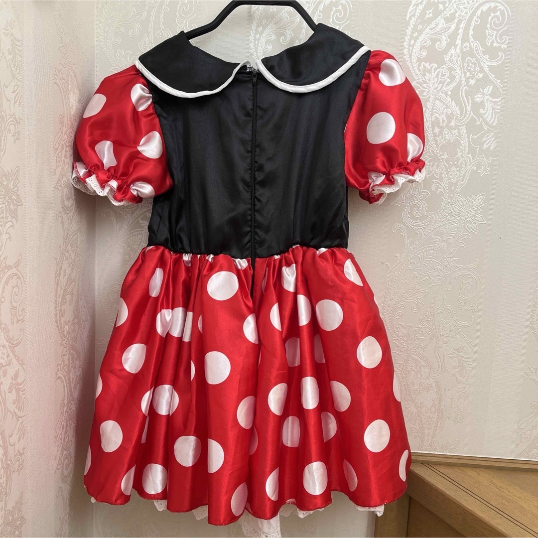 Disney(ディズニー)のミニーちゃん　ワンピース キッズ/ベビー/マタニティのキッズ服女の子用(90cm~)(ワンピース)の商品写真