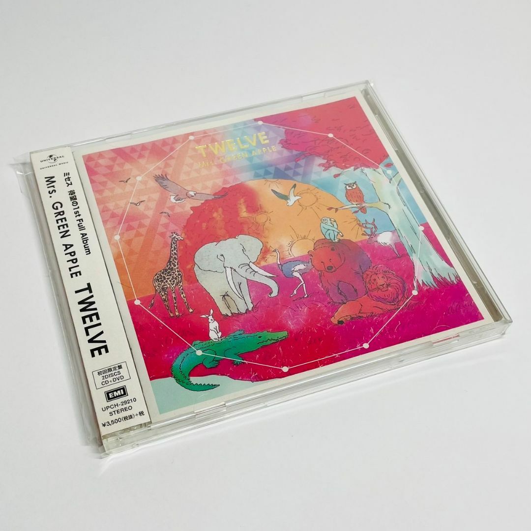 Mrs_GREEN_APPLE【即購入ok!!】Mrs.GREEN APPLE 『TWELVE』初回DVD付 Mrs_GREEN_APPLE【即購入ok!!】Mrs.GREEN APPLE 『TWELVE』初回DVD付