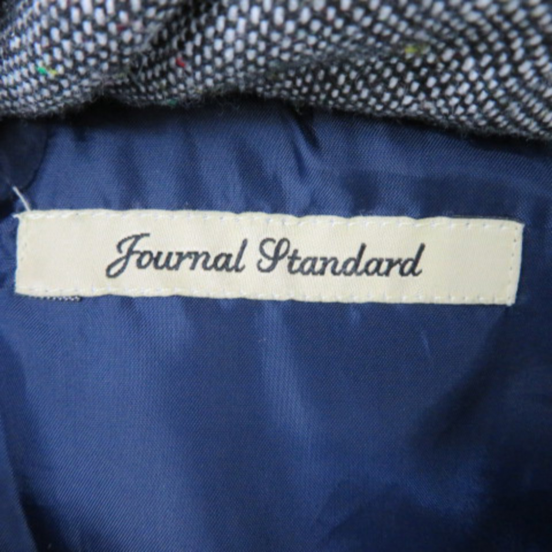 JOURNAL STANDARD(ジャーナルスタンダード)のジャーナルスタンダード 中綿ジャケット ベスト ミドル丈 スタンドカラー M 黒 メンズのジャケット/アウター(その他)の商品写真