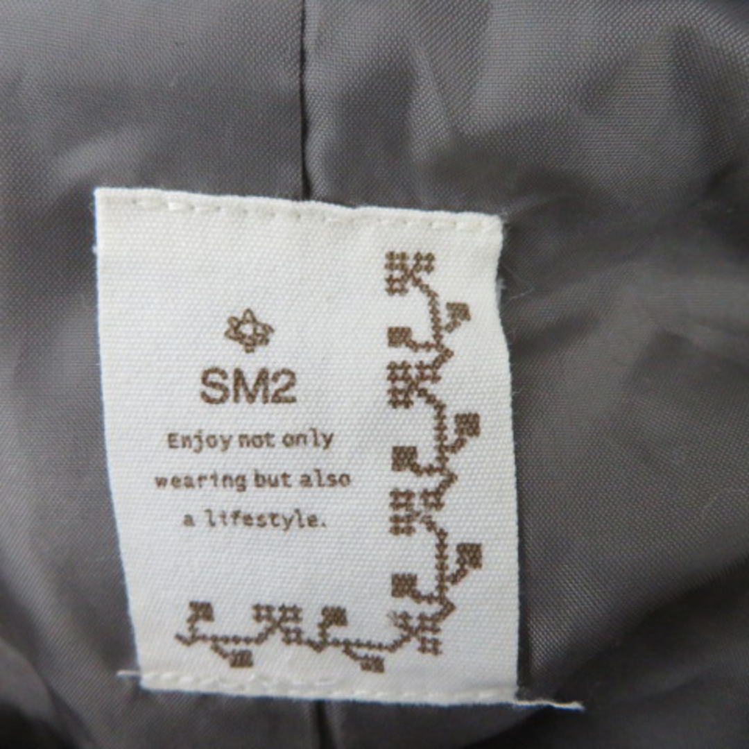 SM2(サマンサモスモス)のサマンサモスモス コート ショート丈 フード付き 無地 ウール オーバーサイズ レディースのジャケット/アウター(その他)の商品写真
