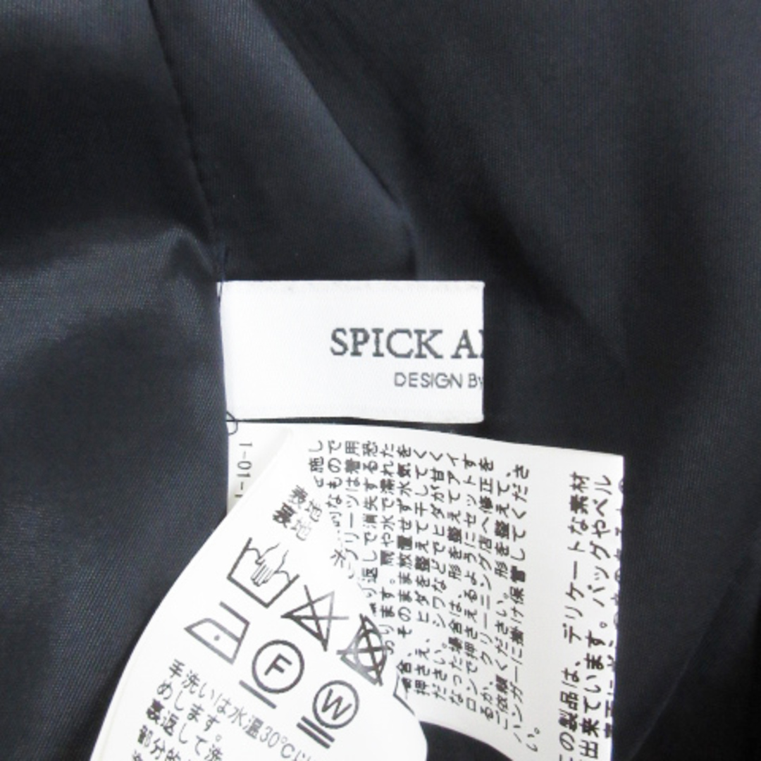 Spick & Span(スピックアンドスパン)のスピック&スパン プリーツスカート ロング丈 マキシ丈 花柄 36 黒 ベージュ レディースのスカート(ロングスカート)の商品写真