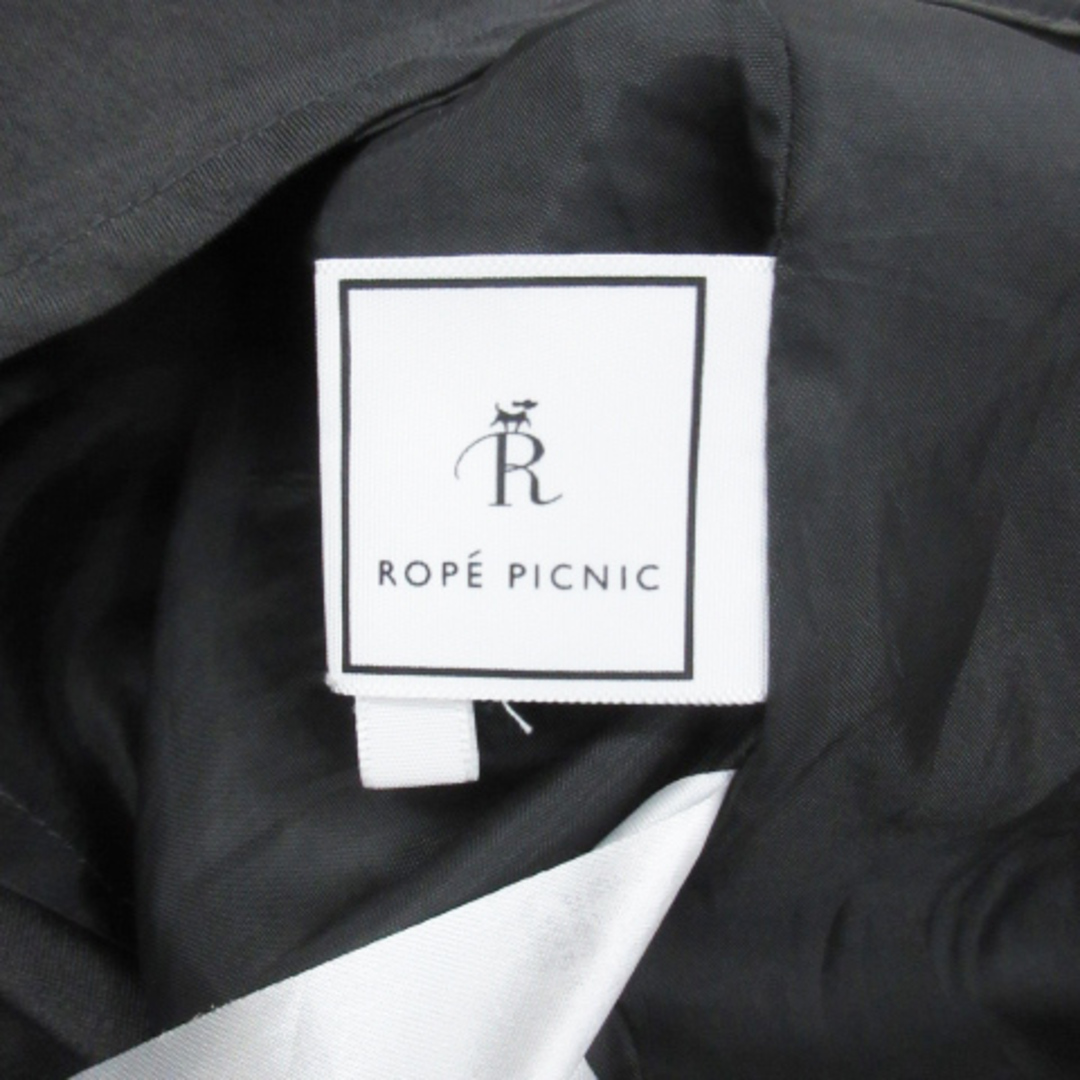 Rope' Picnic(ロペピクニック)のロペピクニック キャミソールワンピース ロング丈 スクエアネック 38 グレー レディースのワンピース(ロングワンピース/マキシワンピース)の商品写真