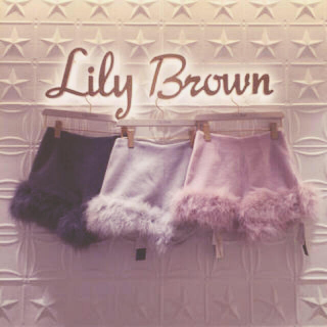 Lily Brown リリーブラウン フェザーショートパンツ♡ - ショートパンツ