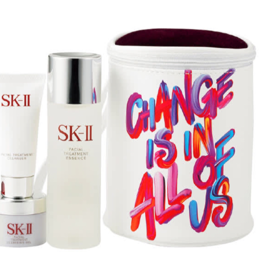 SK-II(エスケーツー)のSK-II×VIA BUS STOP 17クリスマス フェスティブ ポーチ レディースのファッション小物(ポーチ)の商品写真