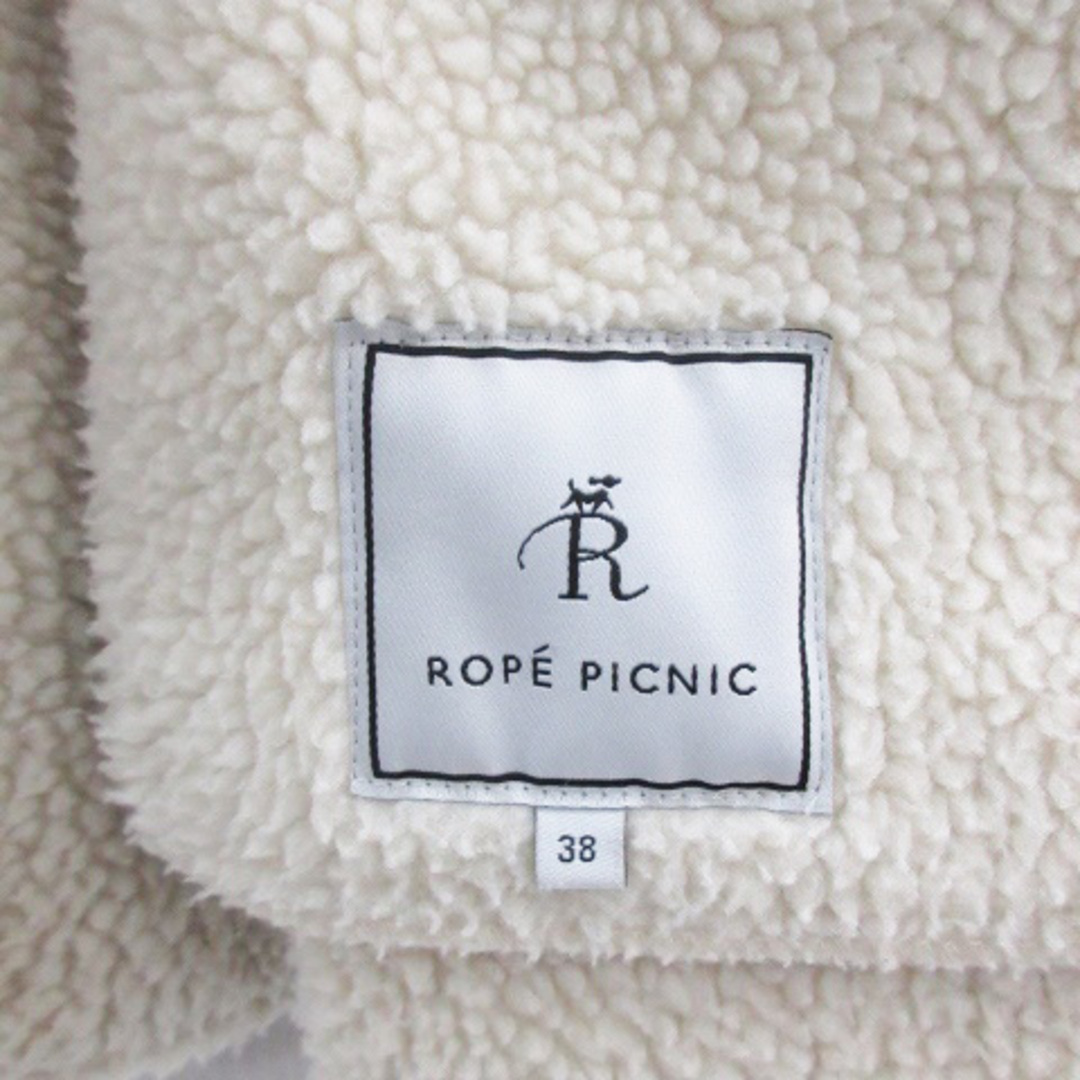 Rope' Picnic(ロペピクニック)のロペピクニック フェイクムートンコート ショート丈 38 ライトブラウン レディースのジャケット/アウター(その他)の商品写真