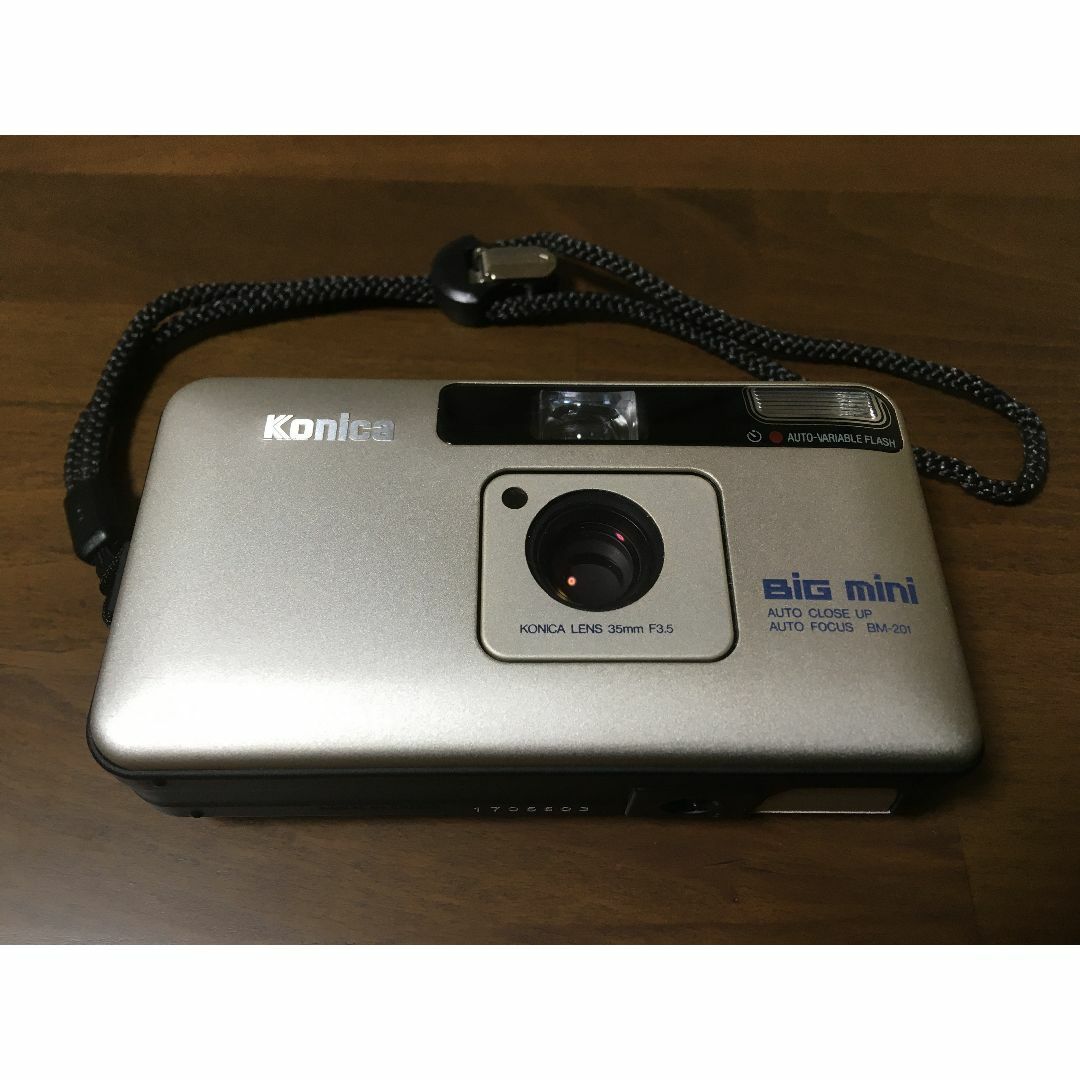 KONICA MINOLTA(コニカミノルタ)のジャンク品 コニカ Konica BiG mini BM-201 スマホ/家電/カメラのカメラ(フィルムカメラ)の商品写真