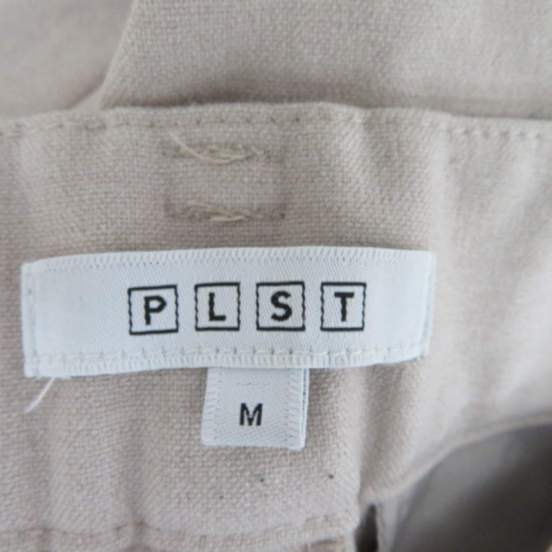 PLST(プラステ)のプラステ PLST テーパードパンツ ロング丈 無地 M ベージュ /YK23 レディースのパンツ(その他)の商品写真