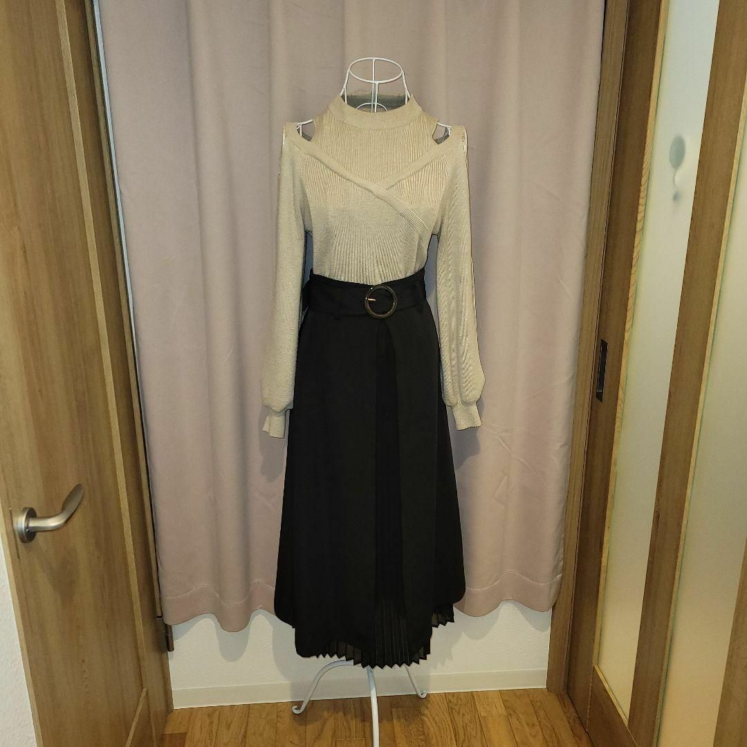 【リゼクシー】レイヤードプリーツスカート レディースのスカート(ロングスカート)の商品写真