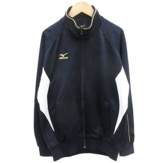 ミズノ(MIZUNO)のミズノ スポーツウェア ジャージ スタンドカラージャケット ミドル丈 S 紺(その他)