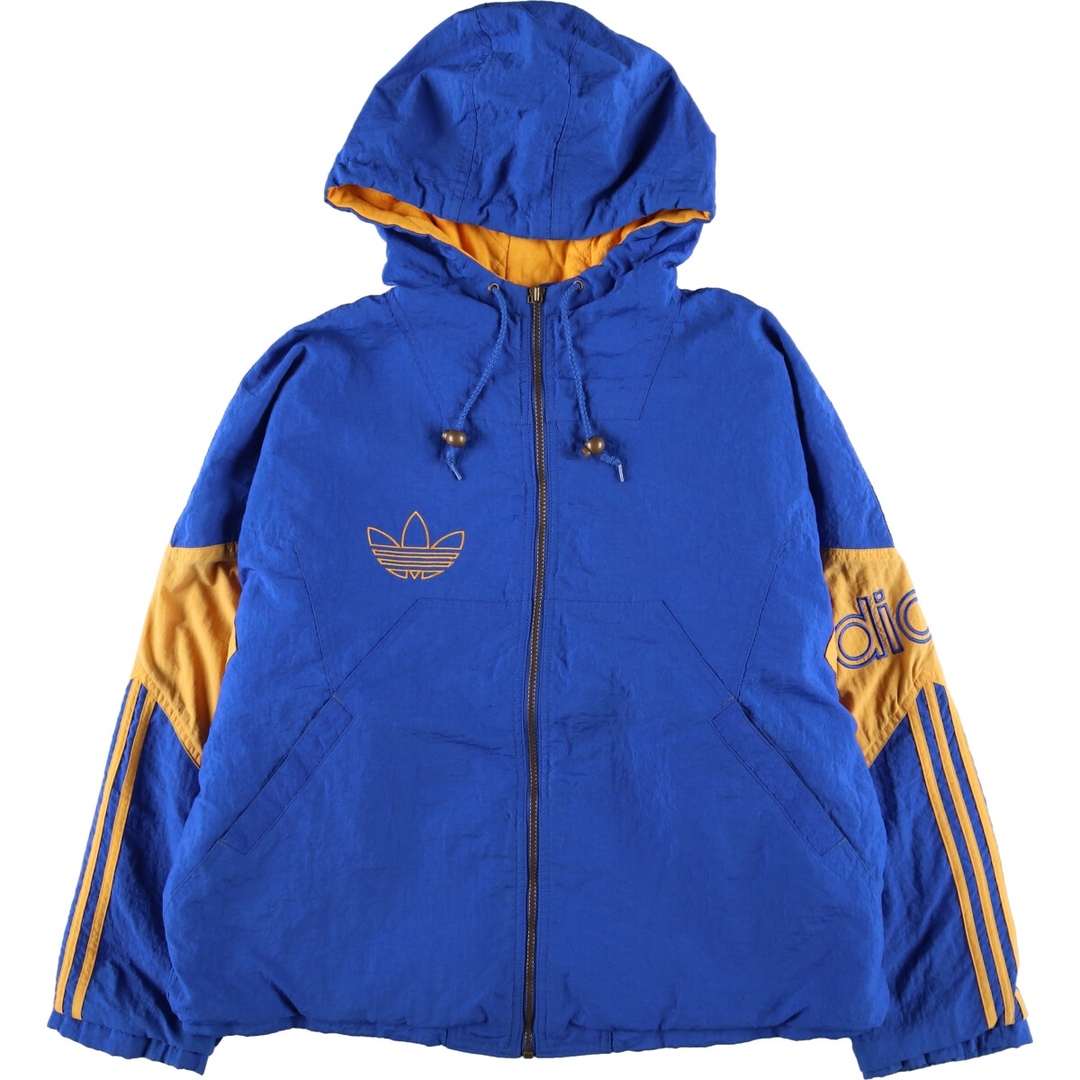 adidas(アディダス)の古着 80~90年代 アディダス adidas 中綿パーカー パファージャケット メンズL ヴィンテージ /eaa405328 メンズのジャケット/アウター(ダウンジャケット)の商品写真