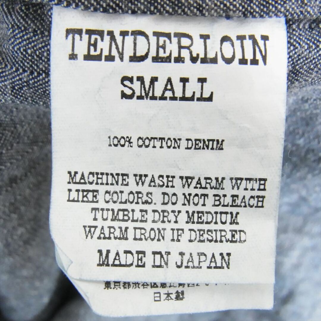 TENDERLOIN - TENDERLOIN テンダーロイン T-DENIM HB SHT SNAP BUTTON