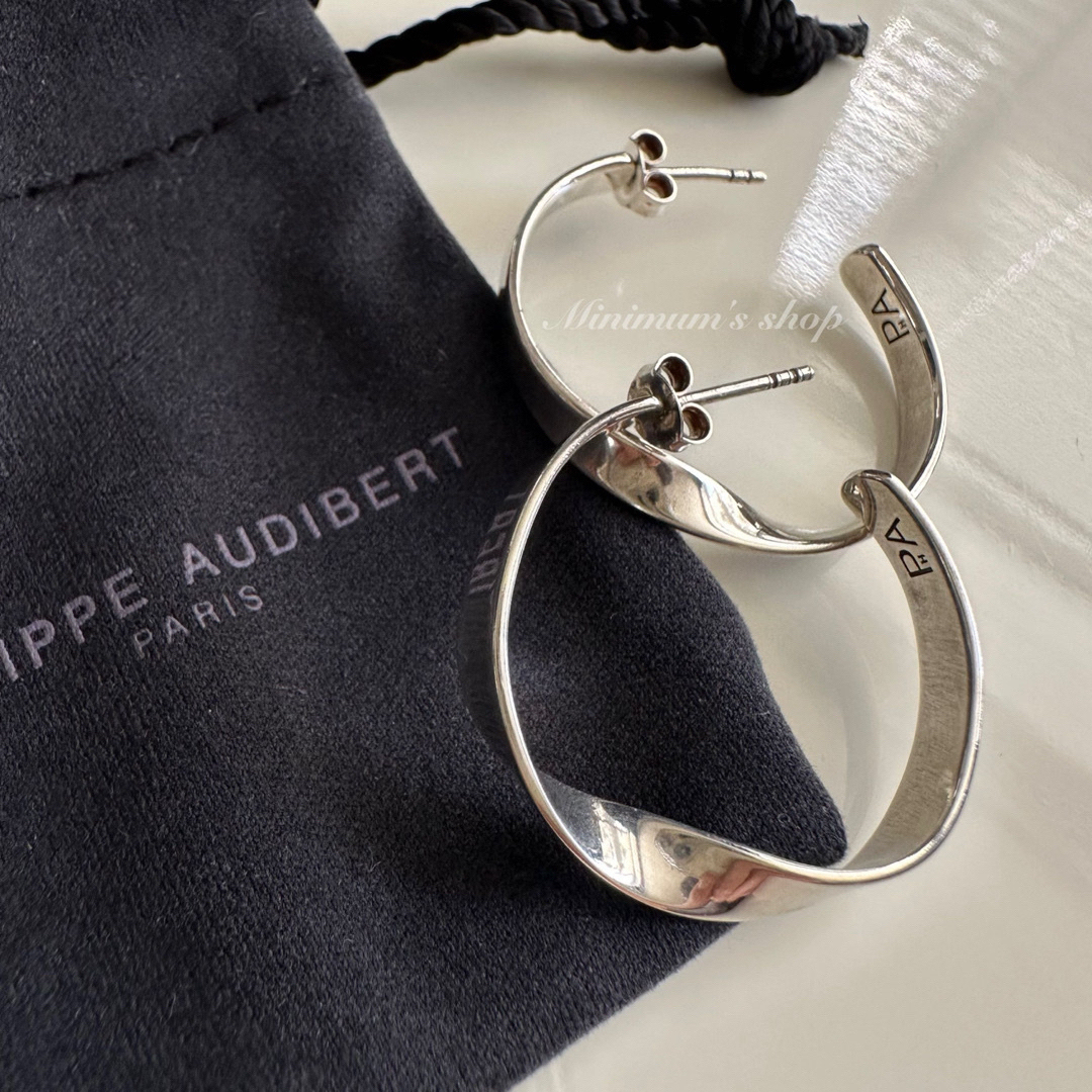 Philippe Audibert(フィリップオーディベール)の専用♡PAツイストフープピアス(コメント必須) レディースのアクセサリー(ピアス)の商品写真