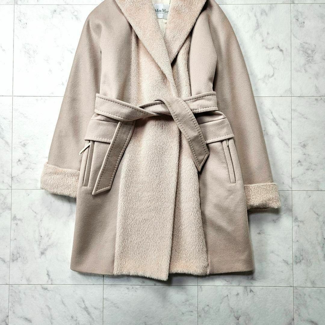 Max Mara - 【極美品】マックスマーラ アルパカ カシミヤ コート
