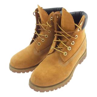 ティンバーランド(Timberland)のTimberland ティンバーランド ブーツ 10361 W'S 6 IN PREMIUM BOOT プレミアム ブーツ ブラウン系 6.5W【中古】(ブーツ)