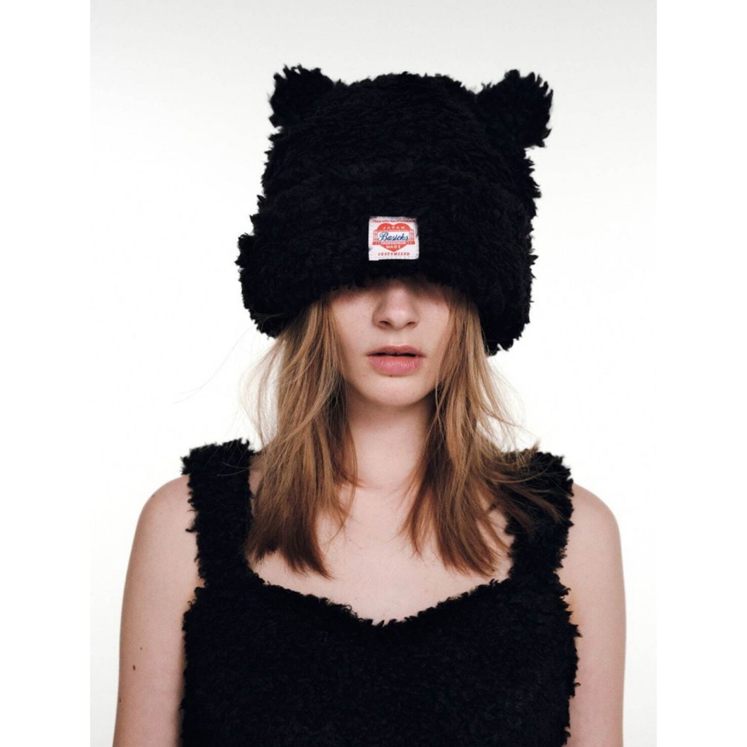 CHRISTIAN DADA(クリスチャンダダ)のBASICKS★ BEAR BEANIE★Msize レディースの帽子(ニット帽/ビーニー)の商品写真