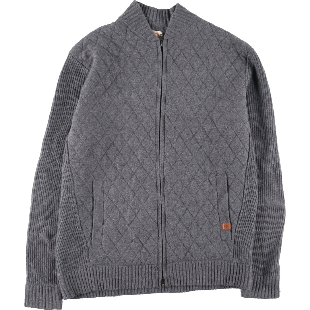 Brooks Brothers(ブルックスブラザース)の古着 ブルックスブラザーズ Brooks Brothers RED FLEECE 切替 ウールニットフルジップセーター メンズL /eaa407090 メンズのトップス(ニット/セーター)の商品写真