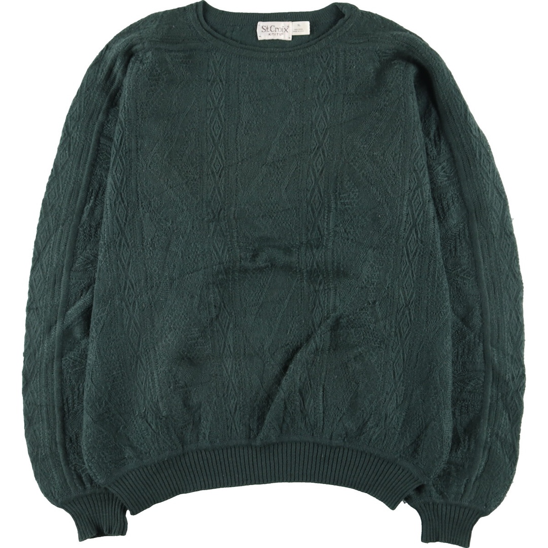 90年代 st.croix knits ウールニットセーター USA製 メンズXL ヴィンテージ /eaa407091メンズXL表記サイズ