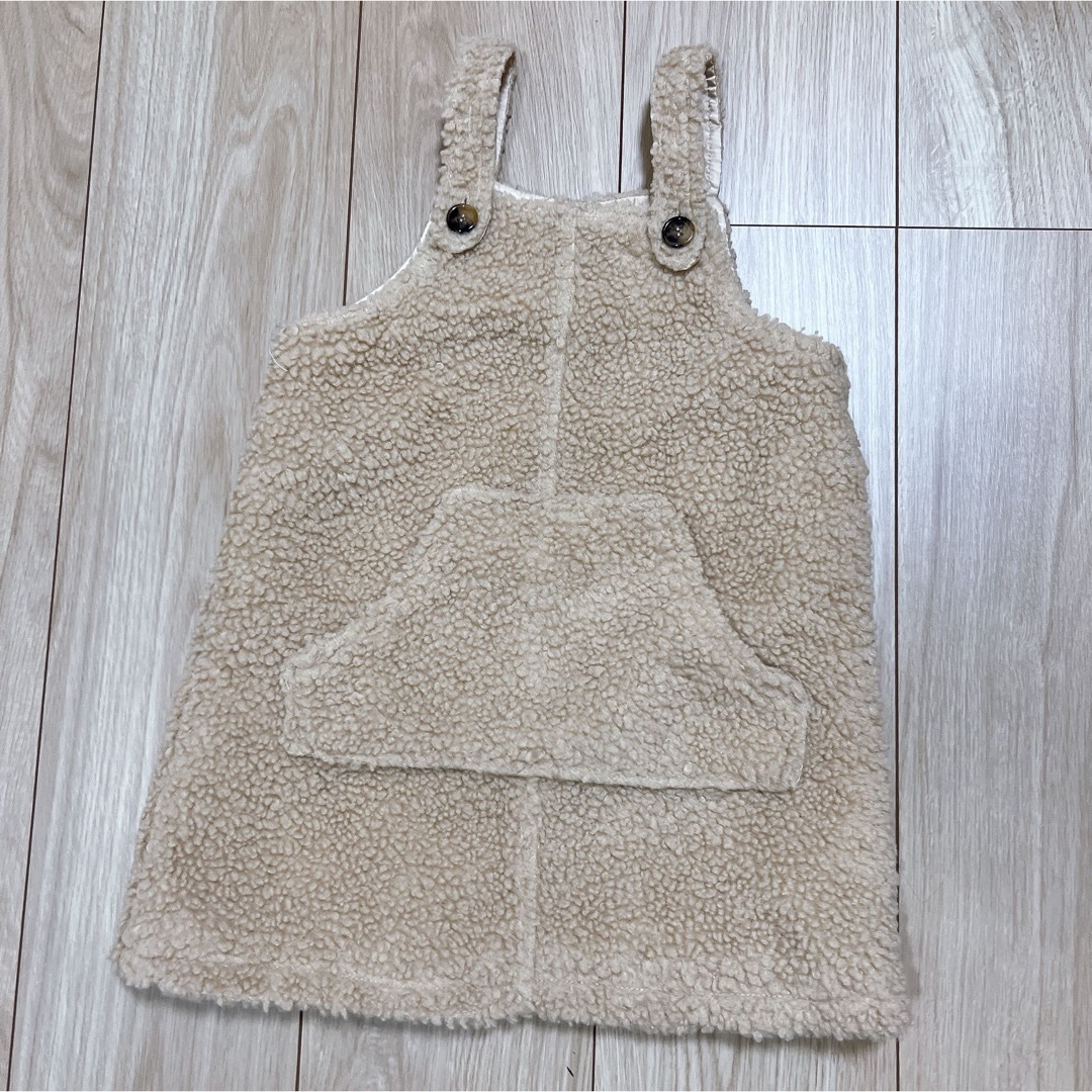 (処分予定)女の子 サロペット ワンピース   キッズ/ベビー/マタニティのキッズ服女の子用(90cm~)(ワンピース)の商品写真