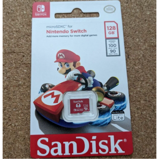 サンディスク(SanDisk)の【新品　未開封】Sandisk 128GB microSD(その他)