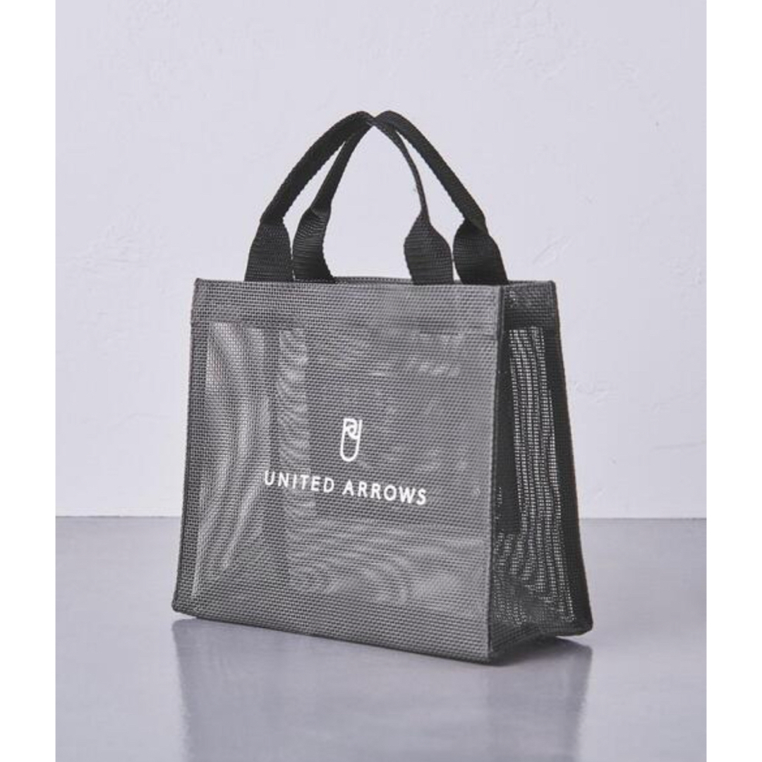 UNITED ARROWS(ユナイテッドアローズ)の【新品未使用】UNITED ARROWS ロゴ メッシュ トートバッグ S レディースのバッグ(トートバッグ)の商品写真