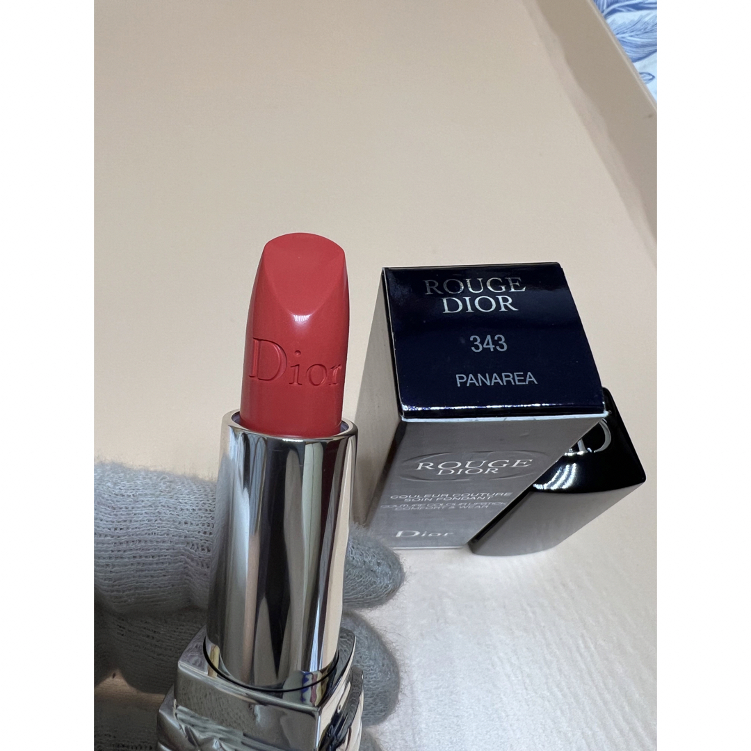 Christian Dior(クリスチャンディオール)のDior口紅343 コスメ/美容のベースメイク/化粧品(口紅)の商品写真