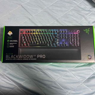 レイザー(Razer)のRazer BLACKWIDOW V3 PRO 黄色軸　未開封(PC周辺機器)