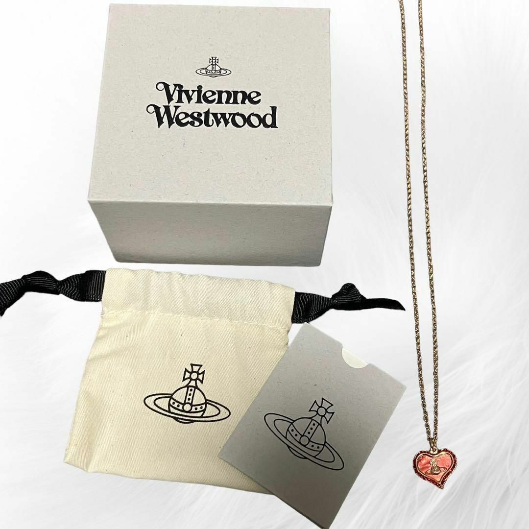 Vivienne Westwood(ヴィヴィアンウエストウッド)の【新品】ヴィヴィアンウエストウッド ペトラ ハート ベンダント ネックレス レディースのアクセサリー(ネックレス)の商品写真