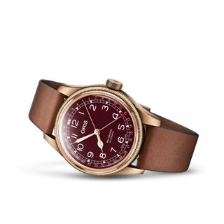 オリス(ORIS)の新品 40万oris ビッグクラウン ブロンズ ポインターデイトハミルトン (腕時計(アナログ))