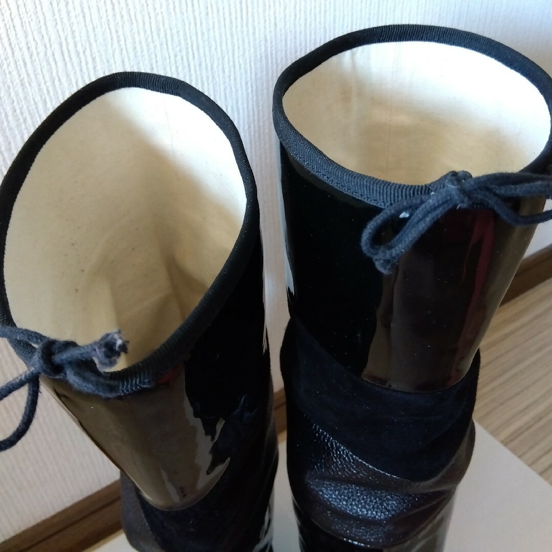 repetto(レペット)のrepetto　ブラック　ブーツ 23.5　※訳あり※ レディースの靴/シューズ(ブーツ)の商品写真