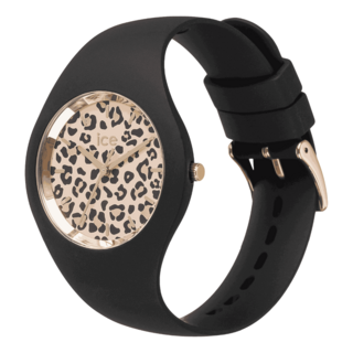 アイスウォッチ(ice watch)の★ICE leopard - ブラック - スモールプラス - 3H(腕時計)