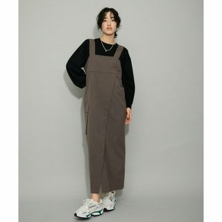 アダムエロぺファム(ADAM ET ROPE' FEMME)の【ブラウン（22）】【WEB限定】カーゴワンピース(ロングワンピース/マキシワンピース)