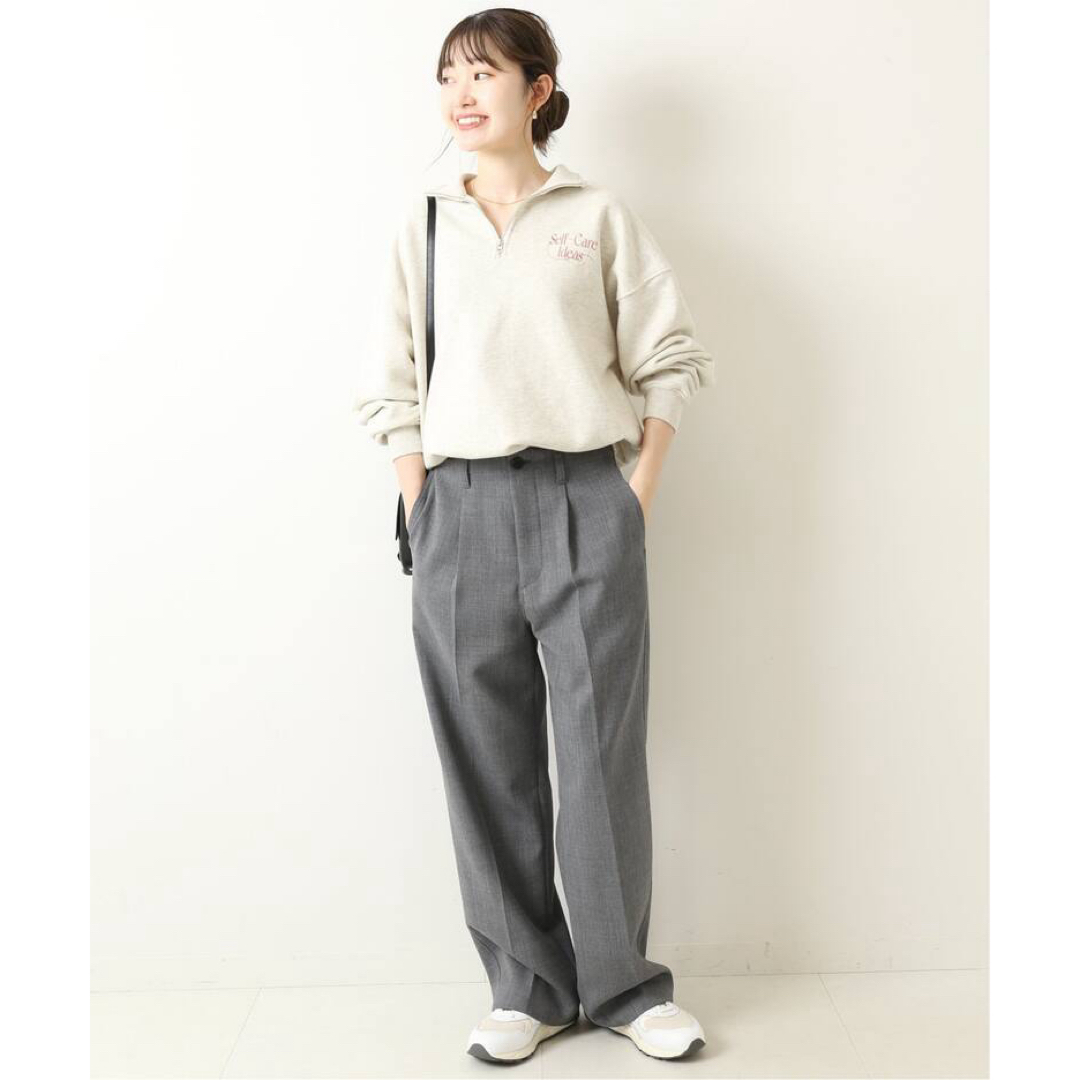 Spick & Span(スピックアンドスパン)の★はらぺこ様専用★Spick&Span ハイブリッドダブルクロスワンタックパンツ レディースのパンツ(カジュアルパンツ)の商品写真