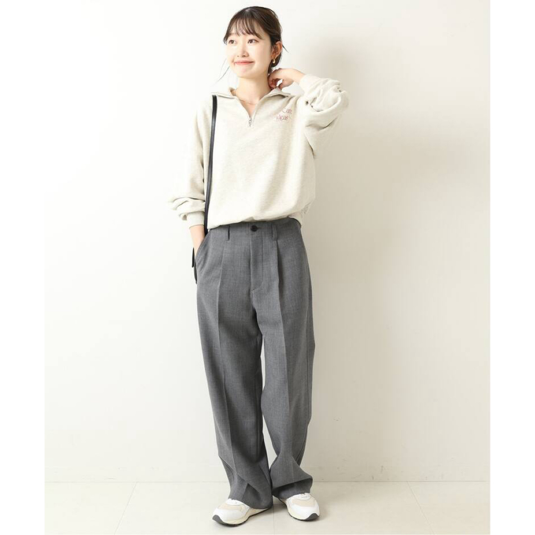 Spick & Span(スピックアンドスパン)の★はらぺこ様専用★Spick&Span ハイブリッドダブルクロスワンタックパンツ レディースのパンツ(カジュアルパンツ)の商品写真