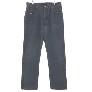 リーバイス(Levi's)の古着 ~00年代 リーバイス Levi's 505 REGULAR FIT STRAIGHT LEG ブラックデニム テーパードデニムパンツ USA製 メンズw36 /taa003670(デニム/ジーンズ)