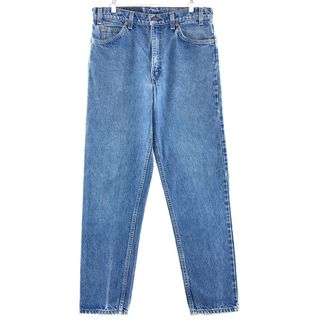 リーバイス(Levi's)の古着 90年代 リーバイス Levi's 550 RELAXED FIT TAPERED LEG テーパードデニムパンツ USA製 メンズw34 ヴィンテージ /eaa380070(デニム/ジーンズ)