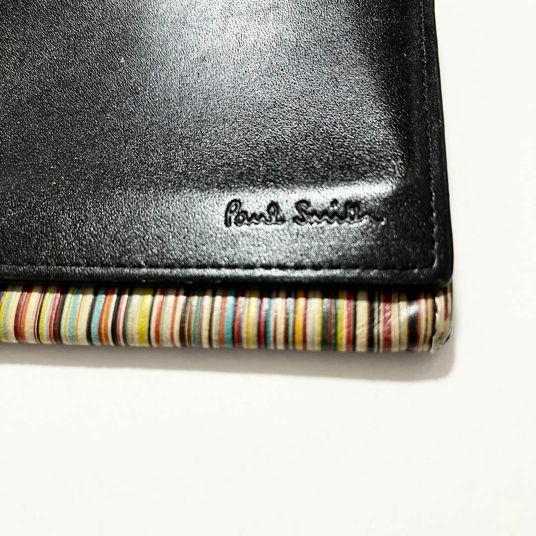 Paul Smith(ポールスミス)のポールスミス Paul Smith 長財布 マルチストライプ マルチカラー メンズのファッション小物(長財布)の商品写真