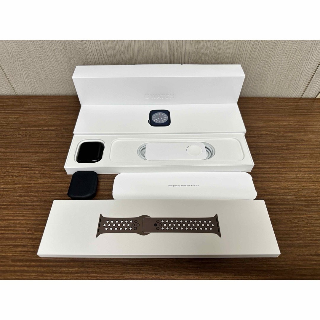 Apple Watch(アップルウォッチ)のApple Watch 8 GPSモデル 45mm 美品 メンズの時計(腕時計(デジタル))の商品写真