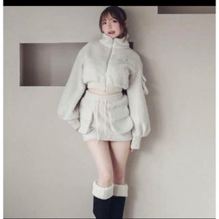 andmary miffy boa jacket(ブルゾン)