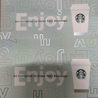スターバックスコーヒー(Starbucks Coffee)のスターバックス ドリンクチケット　2枚(フード/ドリンク券)
