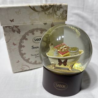 サボン(SABON)のSABON サボン ノベルティ スノードーム スノーグローブ 新品未使用♪(置物)