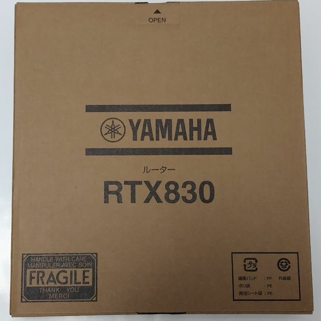 91300円◆新品・未開封◆ ヤマハ　RTX830 ギガアクセスVPNルーター