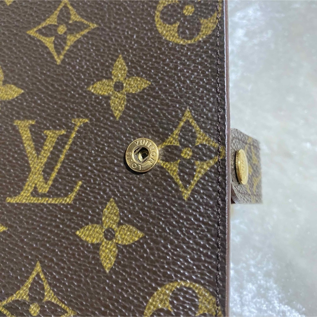 LOUIS VUITTON(ルイヴィトン)の【極美品】Louis Vuitton ルイヴィトン　手帳カバー　モノグラム メンズのファッション小物(手帳)の商品写真