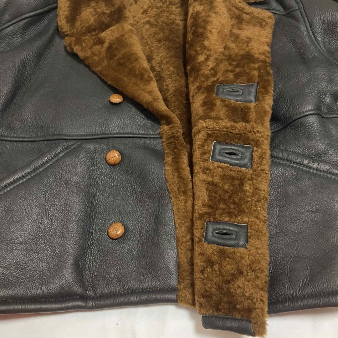 Mitsumine - シアリング SHEARLING ムートンコート レザーコート