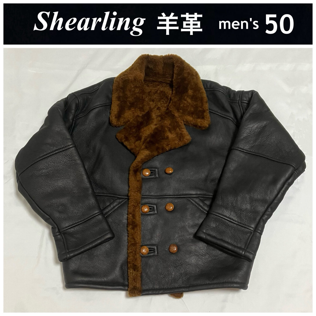 Mitsumine - シアリング SHEARLING ムートンコート レザーコート