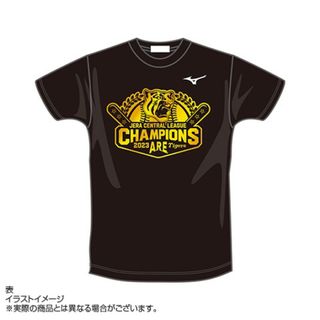 2023JERA セ・リーグ優勝記念 ビールかけTシャツ 黒（選手レプリカ)(記念品/関連グッズ)